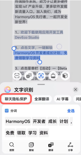 華為聊天隱私保護怎么用？鴻蒙系統微信聊天隱私保護設置步驟