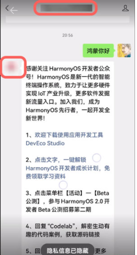 華為聊天隱私保護怎么用？鴻蒙系統微信聊天隱私保護設置步驟