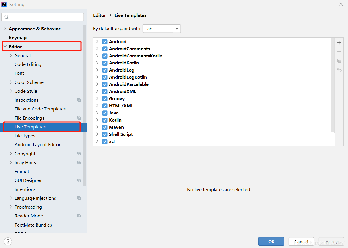 IntelliJ IDEA自定義代碼提示模板Live Templates的圖文教程