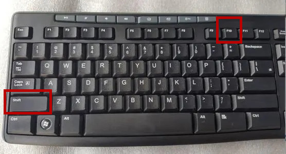 Win10鼠標(biāo)失靈可以用鍵盤打開右鍵菜單欄嗎？