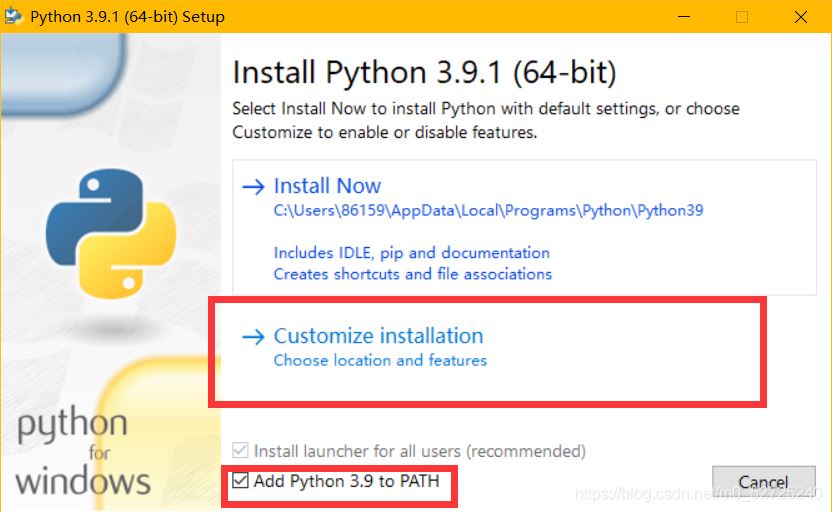 python3.9.1環境安裝的方法(圖文)