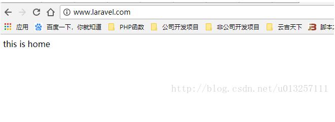 Laravel 5.4前后臺(tái)分離,通過不同的二級(jí)域名訪問方法