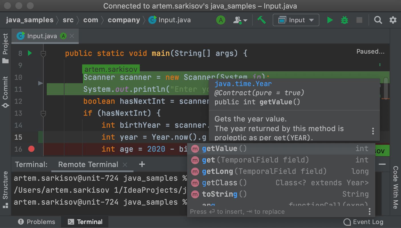 IntelliJ IDEA 2021.1 推出語音、視頻功能,邊寫代碼邊聊天(功能超級強大)