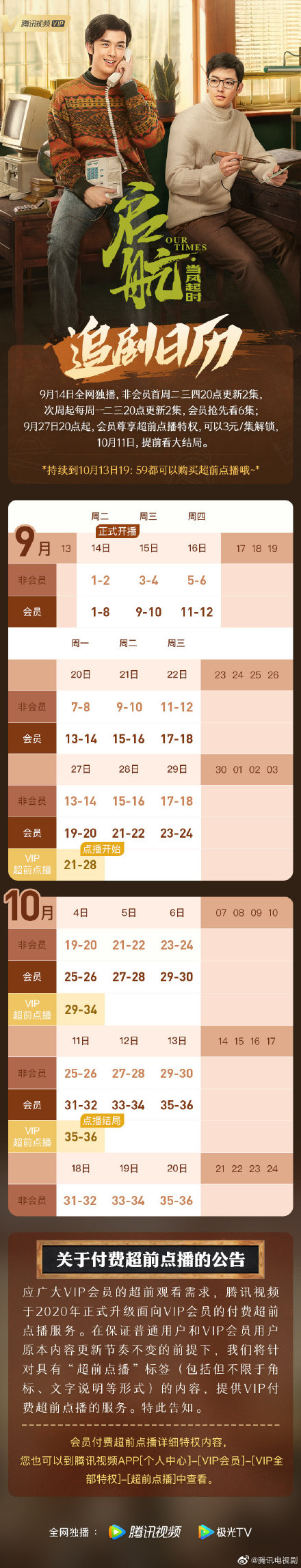 啟航當風起時一周更新幾集幾點播出？電視劇啟航當風起時更新日歷分享