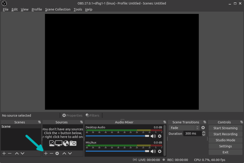 在 Linux 中使用 OBS 和 Wayland 進行屏幕錄制