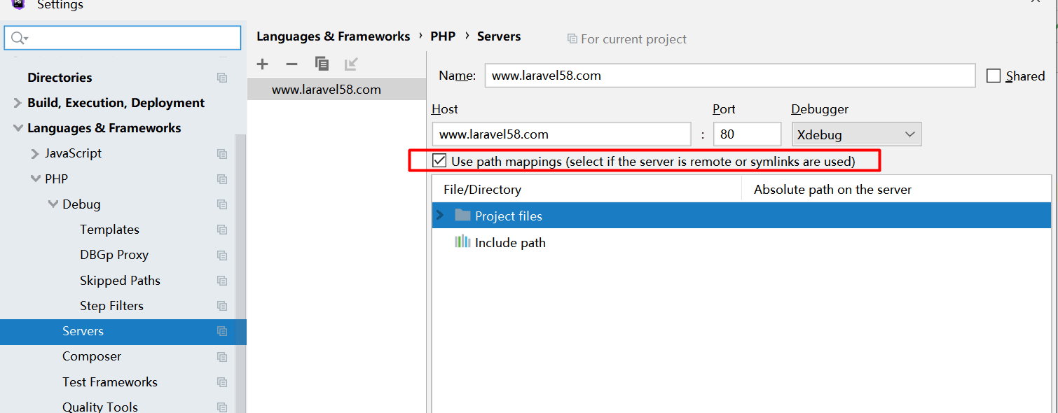 Vagrant(WSL)+PHPStorm+Xdebug 斷點調試環境搭建