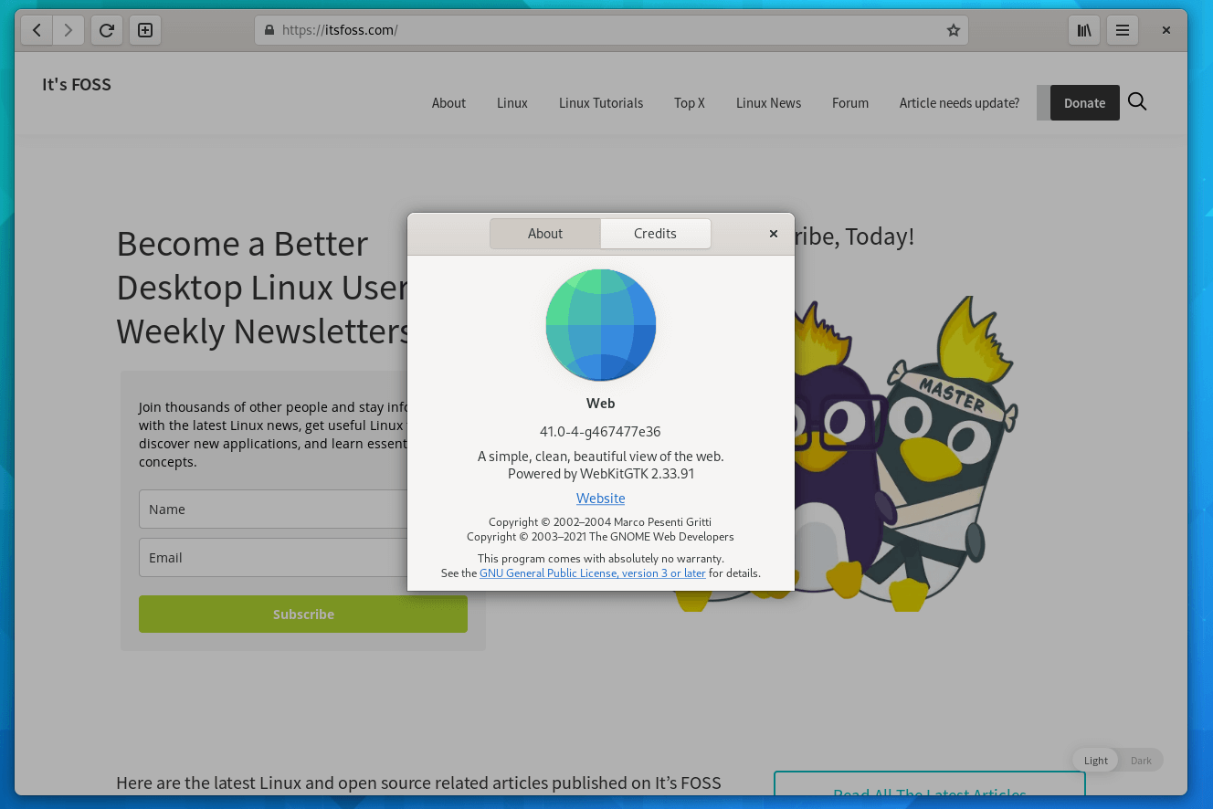 GNOME 41 發布：受歡迎的Linux 桌面環境的精細打磨