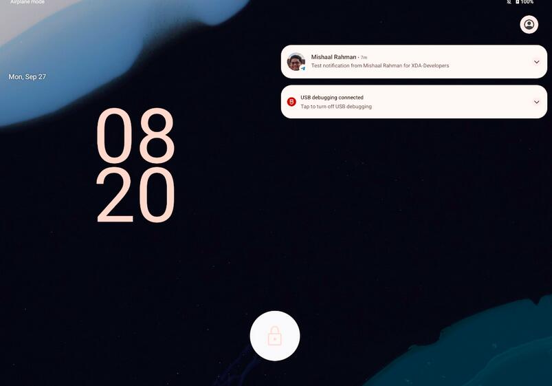 Android 12.1曝光：鎖屏界面一分為二 加入任務欄