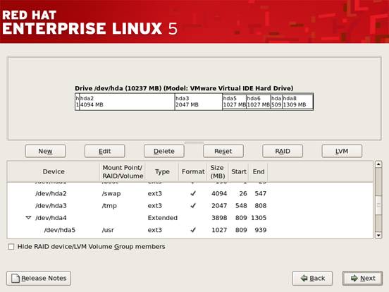 HP服務器用戶安裝REDHAT 5.5手冊在線圖文教程