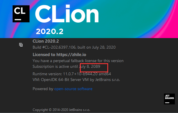 Clion2020.2.x最新激活碼破解版附安裝教程(Mac Linux Windows)
