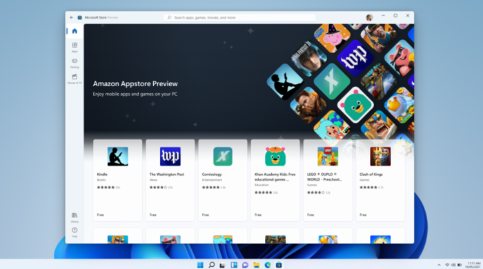 Windows 11終于兼容安卓App!微軟推送安卓子系統 Windows 11終于兼容安卓App!微軟推送安卓子系統