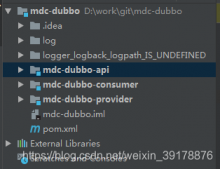 Dubbo實現分布式日志鏈路追蹤