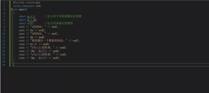 c語言/c++溢出問題淺談