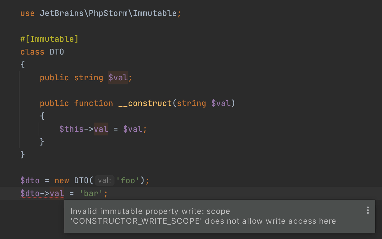 PhpStorm 2020.3：新增開箱即用的PHP 8屬性(推薦)