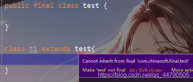 Java基礎之final關鍵字作用案例