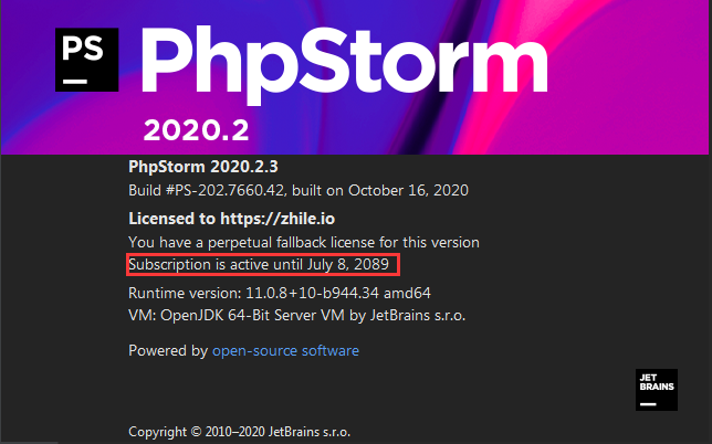 phpstorm最新激活碼分享親測phpstorm2020.2.3版可用