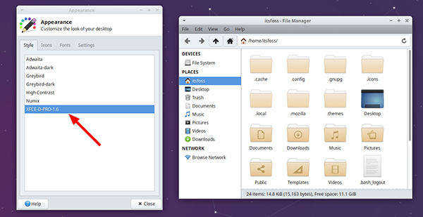 如何在使用 Xfce 桌面環境的 Xubuntu 上安裝主題