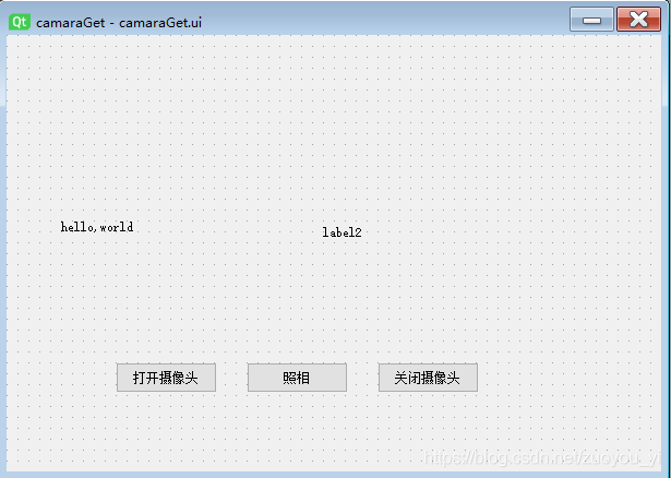 VS2017+Qt5+Opencv3.4調用攝像頭拍照并存儲