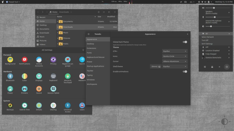 13個 Linux 桌面的最佳深色 GTK 主題