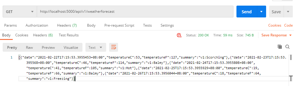ASP.NET Core WebApi版本控制的實現