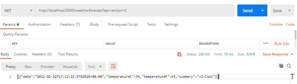ASP.NET Core WebApi版本控制的實現