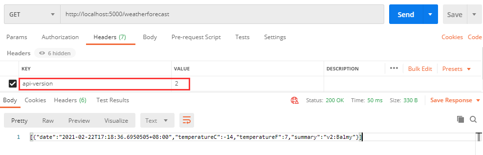 ASP.NET Core WebApi版本控制的實現