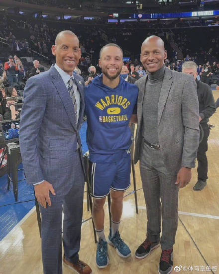 庫里NBA歷史三分王！雷阿倫米勒現場觀戰庫里沖擊三分王