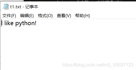 python文件處理筆記之文本文件
