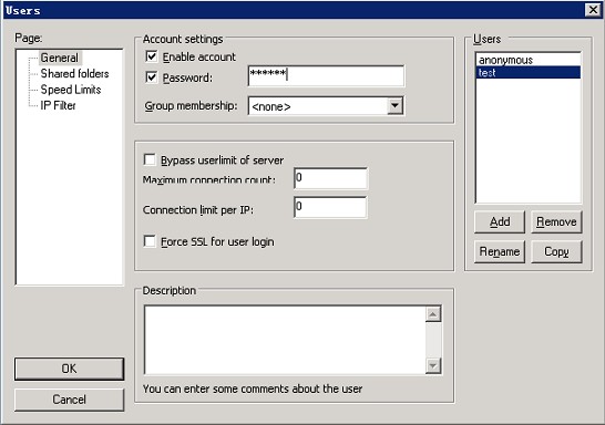 ftp服務(wù)器FileZilla Server詳細(xì)配置教程