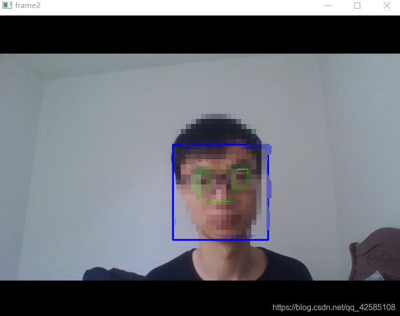 基于python+opencv調用電腦攝像頭實現實時人臉眼睛以及微笑識別