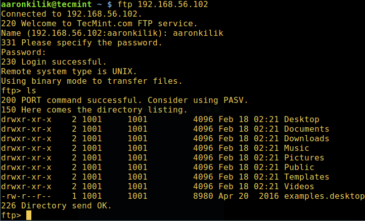 Ubuntu 下安裝和配置 FTP服務器