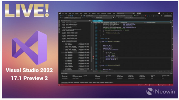 Visual Studio 2022 17.1 Preview 2發(fā)布：帶來Git、C++和.NET增強(qiáng)功能