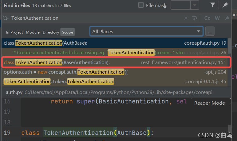 django restframework使用redis實(shí)現(xiàn)token認(rèn)證