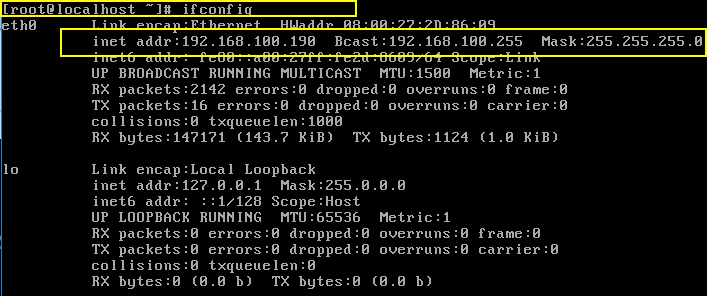 VirtualBox下Centos6.8網絡配置教程