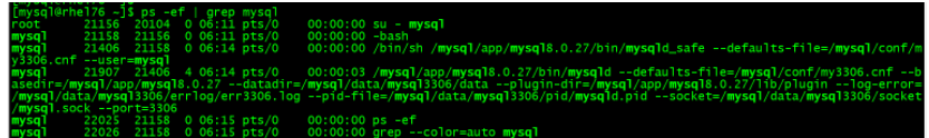 Linux7.6二進制安裝Mysql8.0.27詳細操作步驟