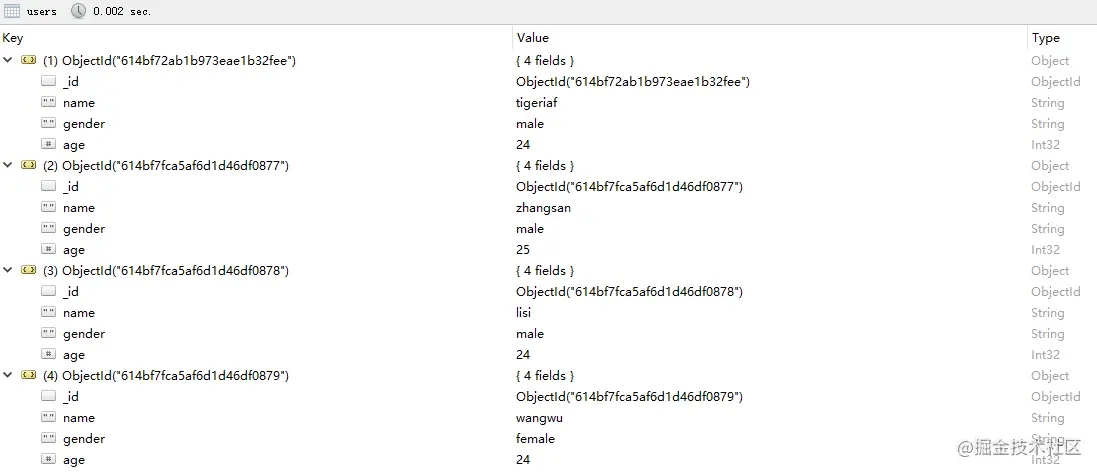 Python 操作 MongoDB 講解詳細(xì)
