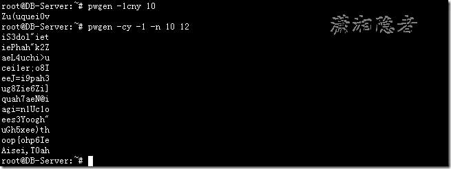 詳解Linux下隨機生成密碼的命令總結