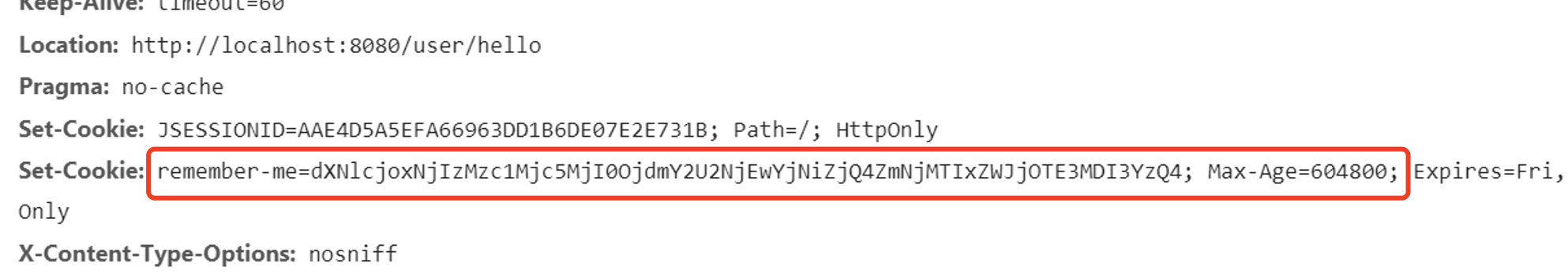 Spring Security基于散列加密方案實現自動登錄功能