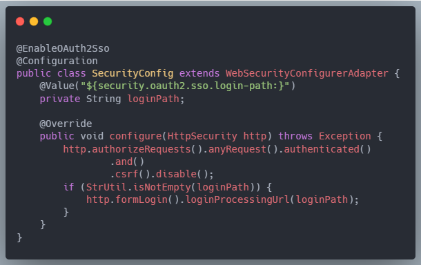 一個注解搞定Spring Security基于Oauth2的SSO單點登錄功能