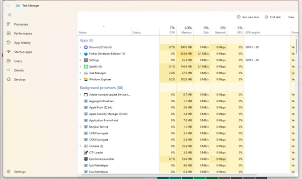 Windows 11 2022新版22538發(fā)布：微軟留一手 煥然一新任務(wù)管理器來了