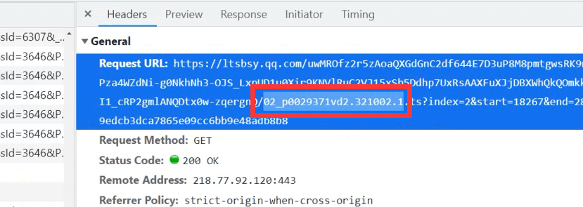 Python爬蟲小練習(xí)之爬取并分析騰訊視頻m3u8格式