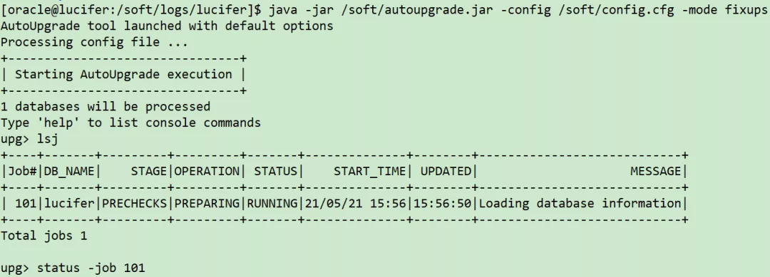 AutoUpgrade 快速升級 Oracle 數據庫