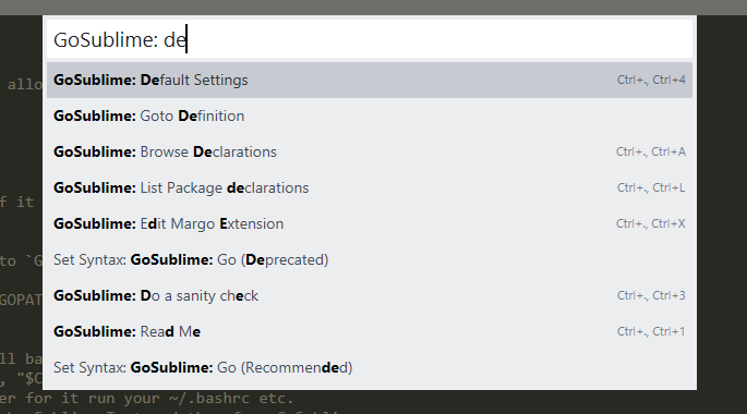 go語言開發(fā)環(huán)境配置(sublime text3+gosublime)
