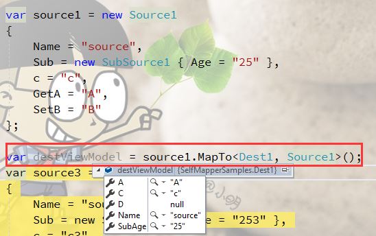 詳解c# AutoMapper 使用方式