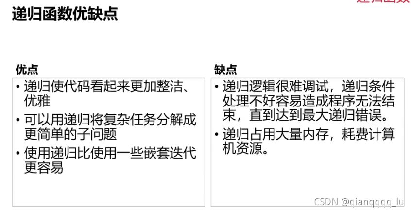 python基礎之遞歸函數