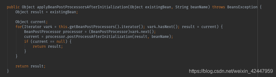 Spring BeanPostProcessor(后置處理器)的用法