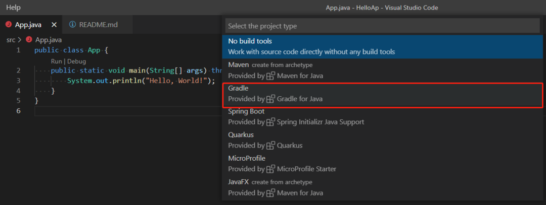 微軟 Visual Studio Code Java 2 月更新發布：支持單元測試、GUI 項目開發、Gradle 項目創建等