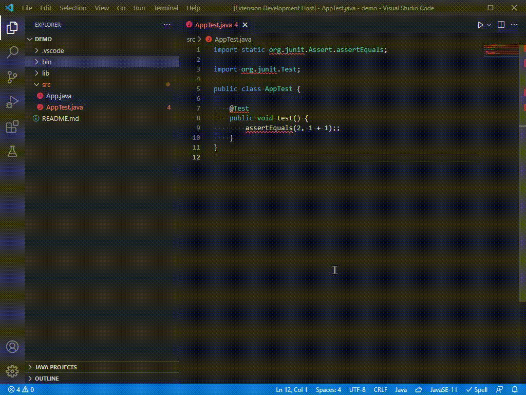 微軟 Visual Studio Code Java 2 月更新發布：支持單元測試、GUI 項目開發、Gradle 項目創建等