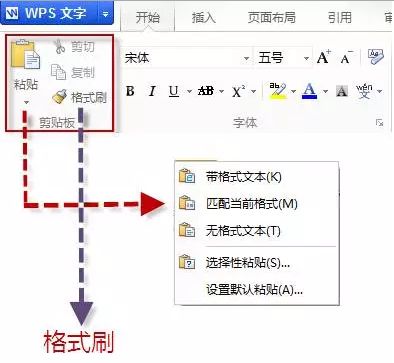 WPS文字剪切板及連續格式刷使用實例詳解