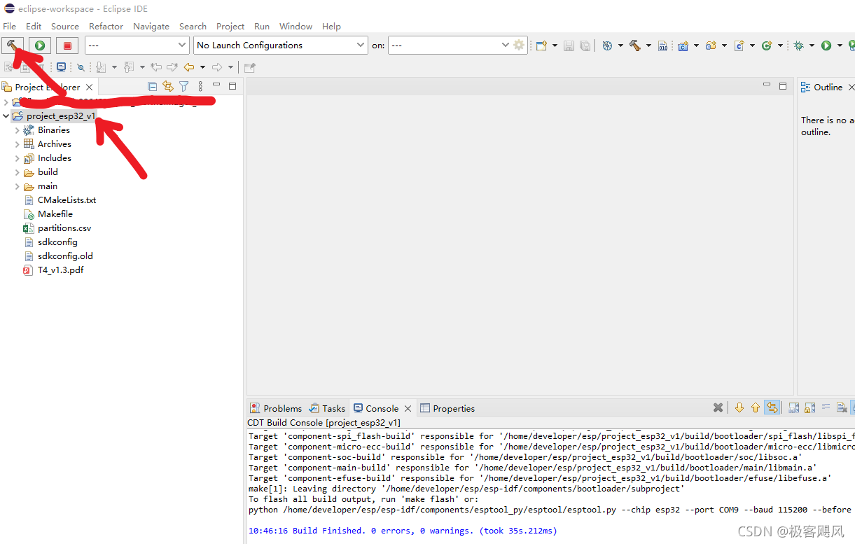 Windows系統下Eclipse搭建ESP32編譯環境及安裝過程